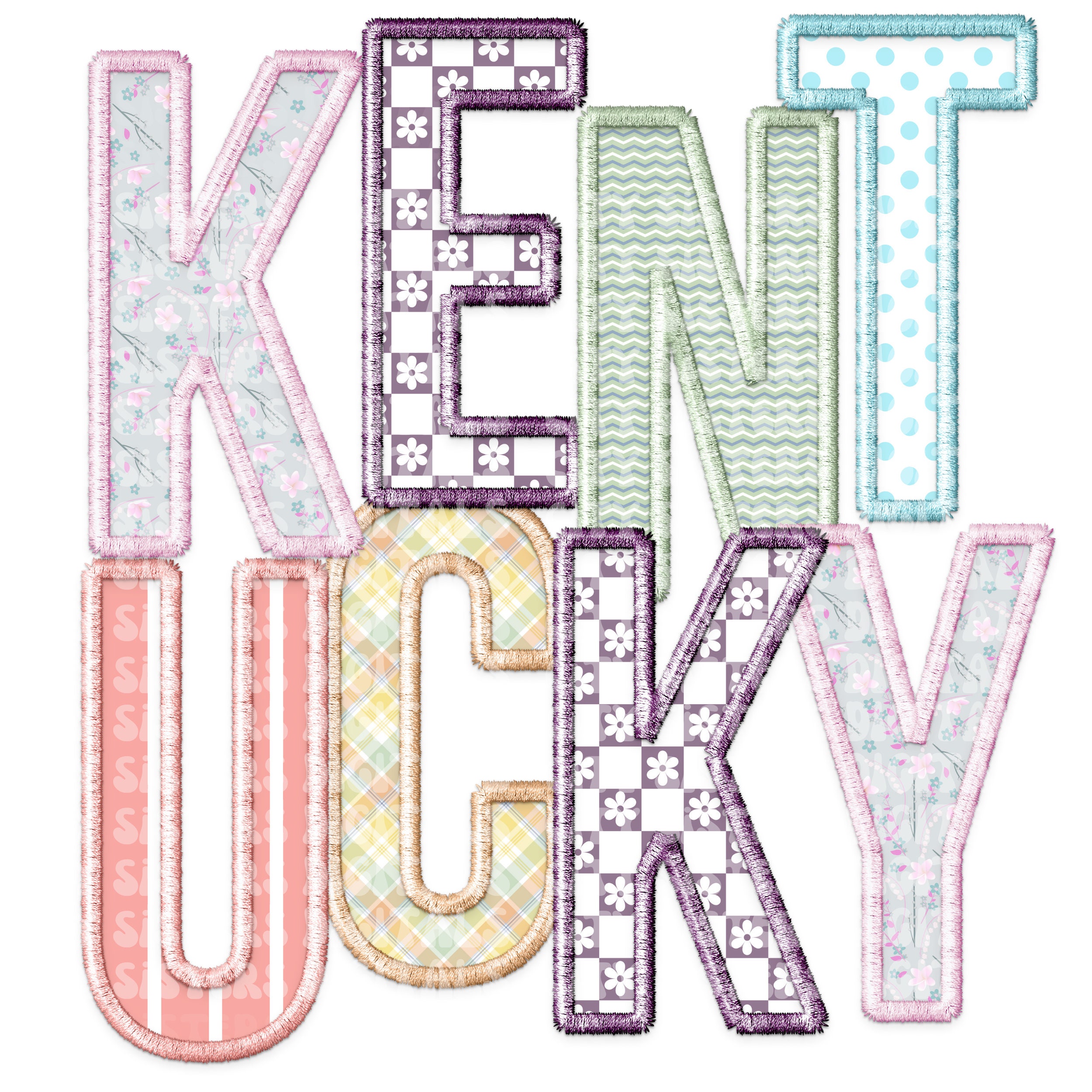 SPRING KENTUCKY png, Kentucky png, Kentucky digital, Kentucky pastel png, State png,