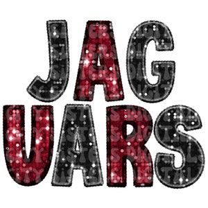 CUSTOM SCHOOL/TEAM spirit faux embroidery sequins glitter png digital file for sublimation, dtf, football, soccer, baseball, hockey etc. png