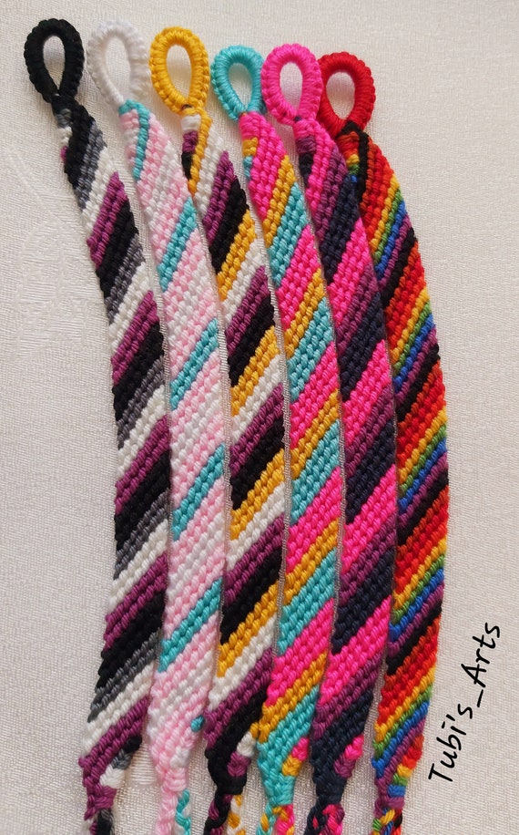Lgbtq+ Friendship Bracelet, Rainbow Bracelet, Pride Flag