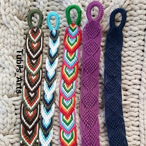Rainbow Woven Friendship Chevron Bracelet, Friendship Gift, Birthday, Pride Bracelet