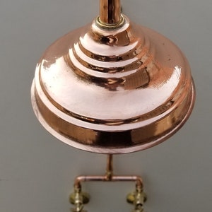 Unlacquered copper shower , copper shower , copper pipe shower