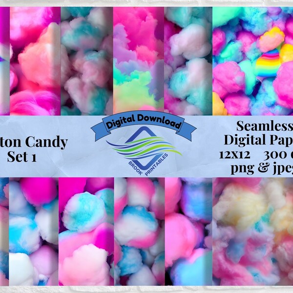 Cotton Candy Clouds Etsy