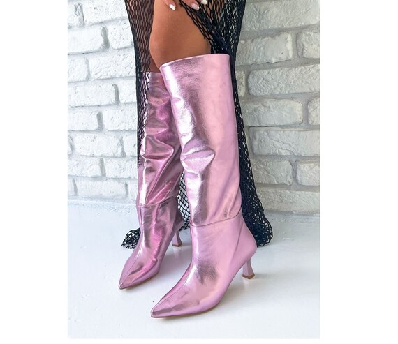 Botas De Boda De Color Rosa Claro