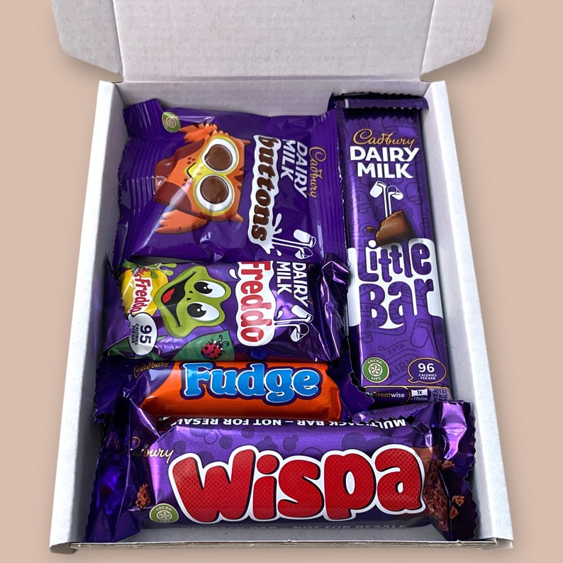 Cadbury Chocolate Box | Thank You Chocolate | Fathers Day | Just Because Gift | Birthday Hamper | Letterbox Gift | Thinking Of You Gift immagine 11