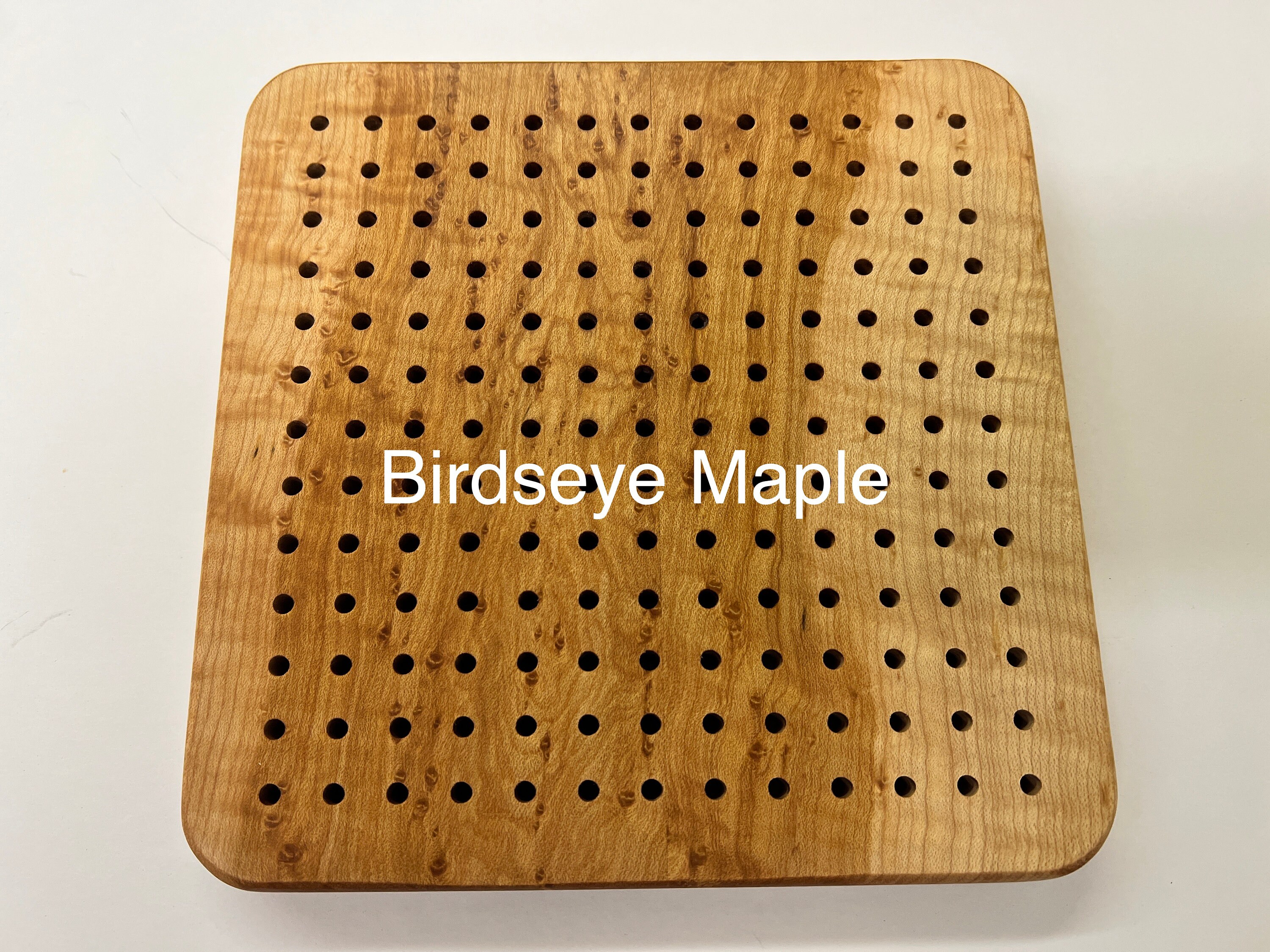 Blocking Board for Granny Squares, 12 X 12 Natural Hardwood (Various  Woods)
