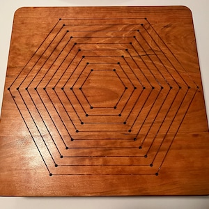 12&quot;X12&quot; Blocking board for Hexagons (available in several Wood Species)