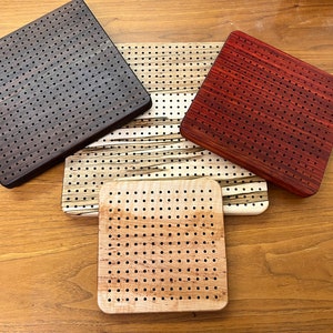 Blocking Board for Granny Squares, 6 Sizes, 100% Natural Hardwood  , Various Sizes (6x6 to 16.75x16.75) and 7 Wood Types Available