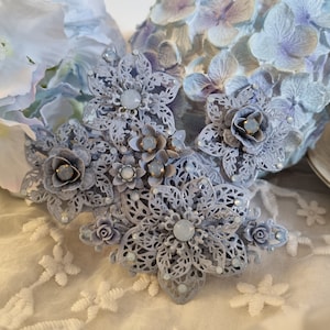 Hair Clip Vintage &quot;Daphne&quot; Bridgerton Regency*Regencycore*Royality*Mayfair*Regency Hair Accessories*