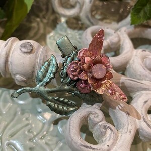 Hair Clip &quot;Shimmer&quot; Fairycore*Enchanted Hair Accessories*Fairy Hair Jewellery*Whimsical Hair Pin*Fairy Tales*Romantic*Magical Jewels*