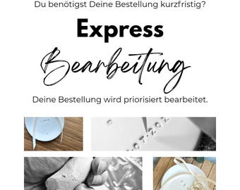 Express Bearbeitung Ringschale