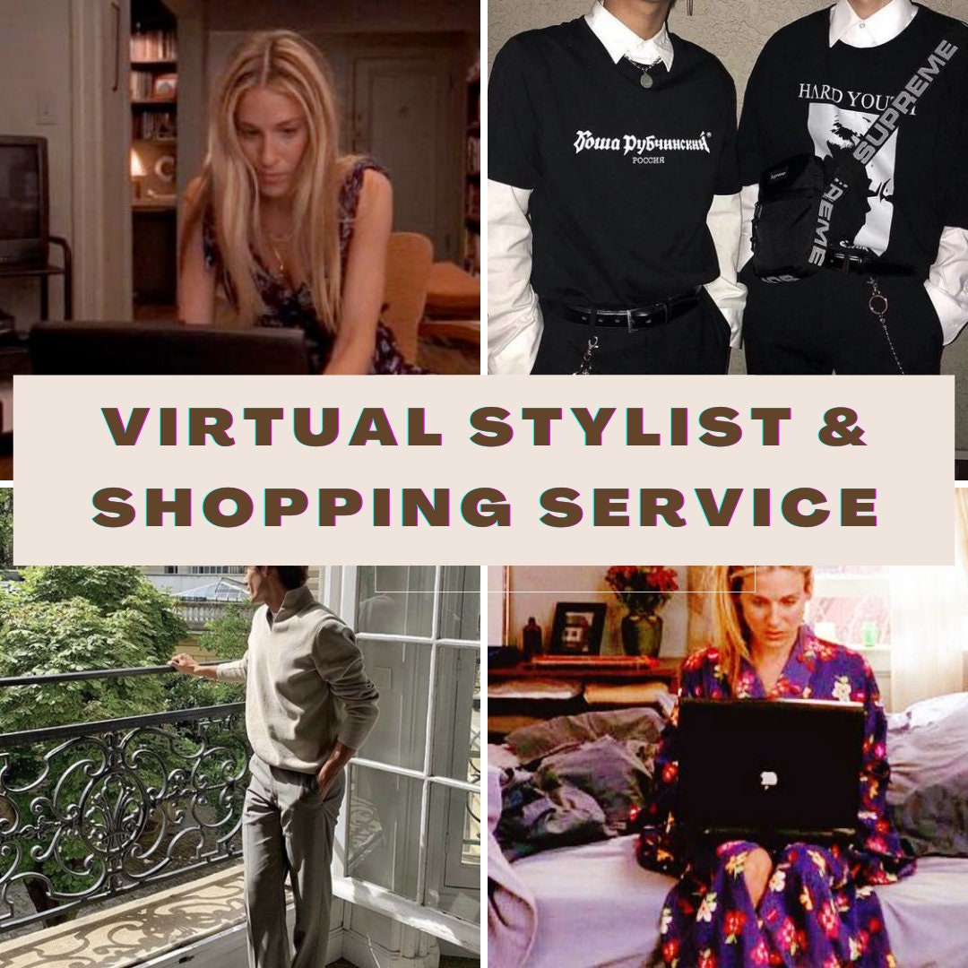 Virtual Stylist Personal Custom Online Lookbook Service Dark - Etsy