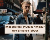 Punk Boy Style Mystery Box Modern Hardcore Punk Thrift Bundle