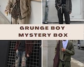 Grunge Boy Aesthetic Styling Box Alt Thrift Bundle