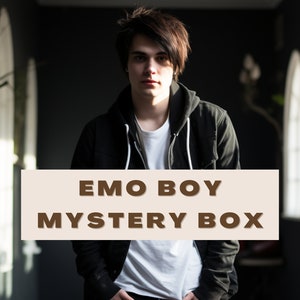 Emo Boy Style Mystery Box Thrift Bundle