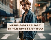 Nerd Skater Boy Styling Mystery Box 90s E-Boy Thrift Bundle