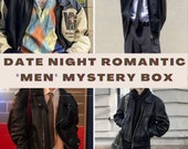 Valentine's Day "Men" Date Night Mystery Box V-Day Romantic Thrift Bundle