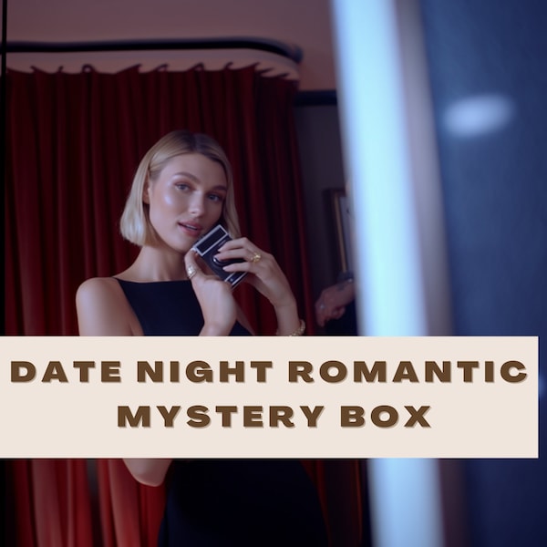 Date Night Mystery Box Romantischer Valentinstag V-Day Thrift Bundle