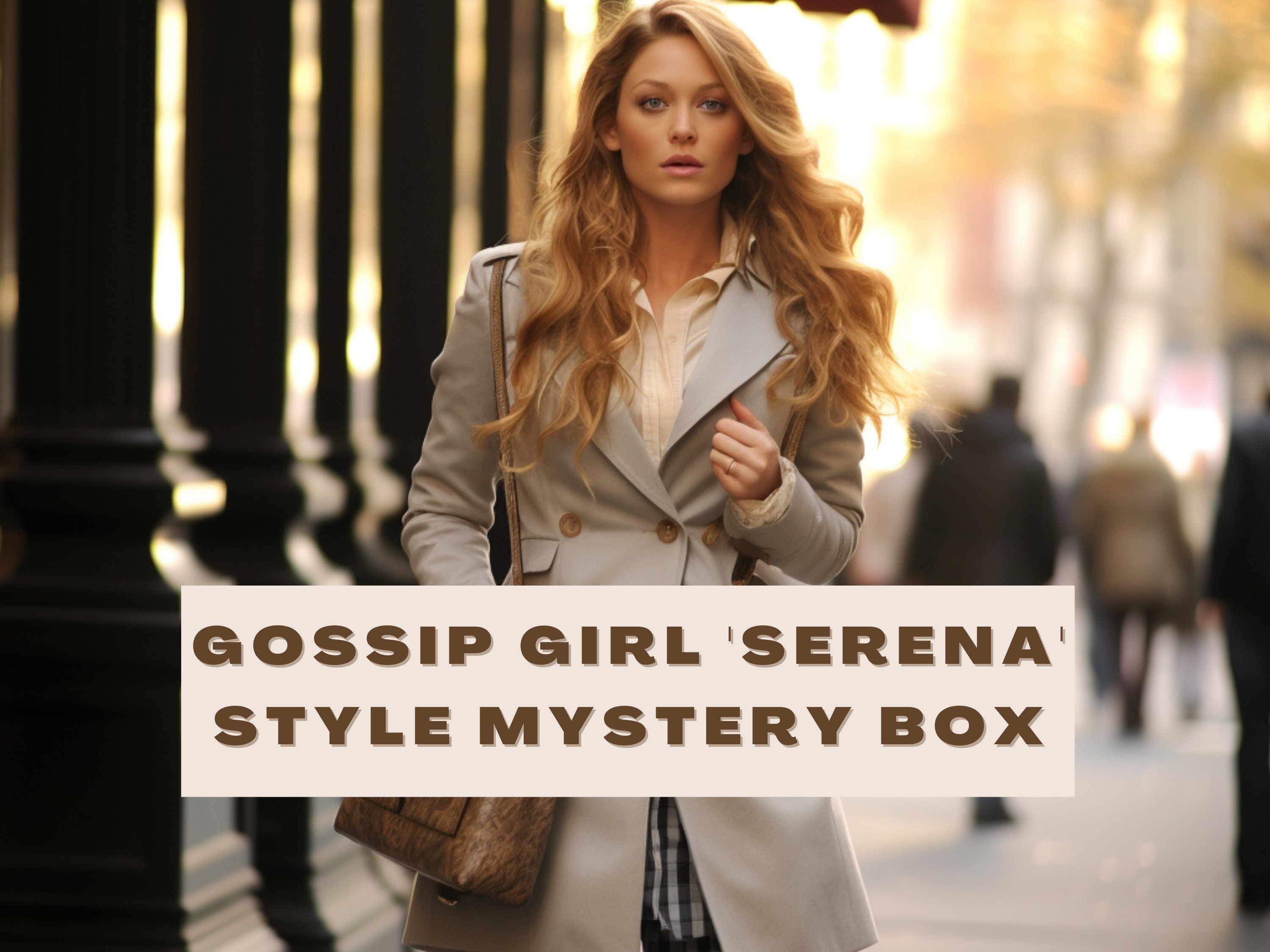 Serena Van Der Woodsen Mystery Box Gossip Girl Styling Thrift Bundle 