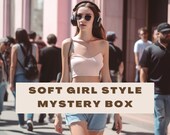 Soft Girl Styling Mystery Box Thrifted Clothing Bundle Surprise Box