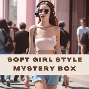 Soft Girl Styling Mystery Box Thrifted Clothing Bundle Surprise Box