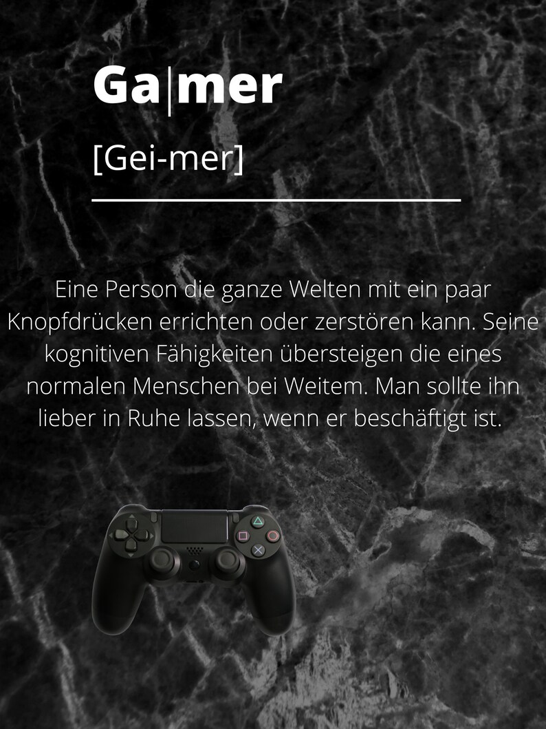 Customizable Gaming Poster Gamer Poster Gamer Gift Gamer Etsy