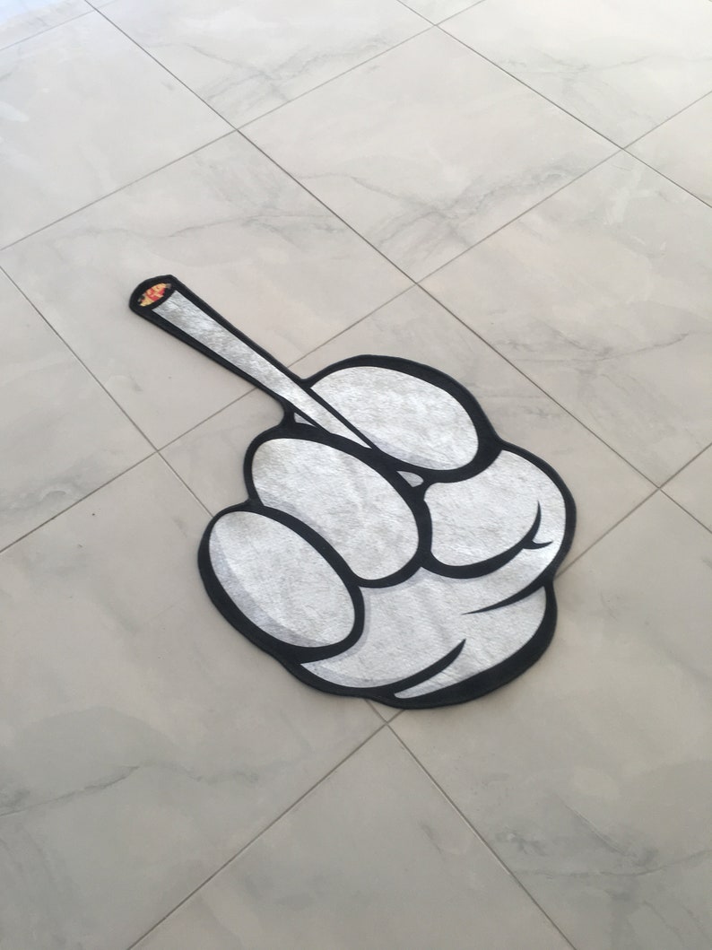 Weed Rug Marijuana Carpet Weed Shaped Area Rugs Smoking Etsy