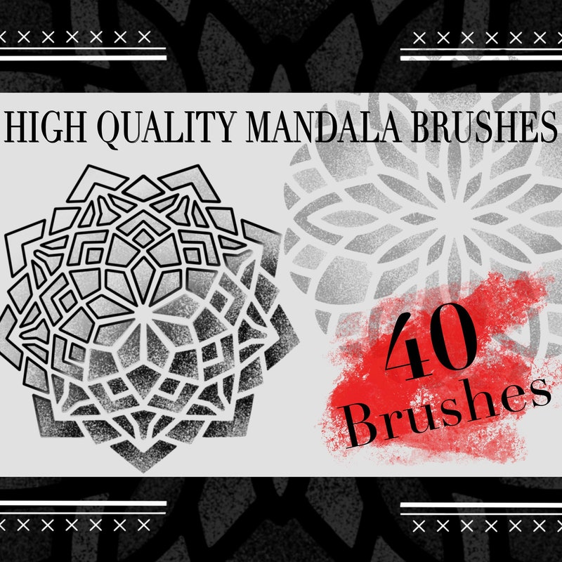 Mandala Tattoo Stencil - Etsy