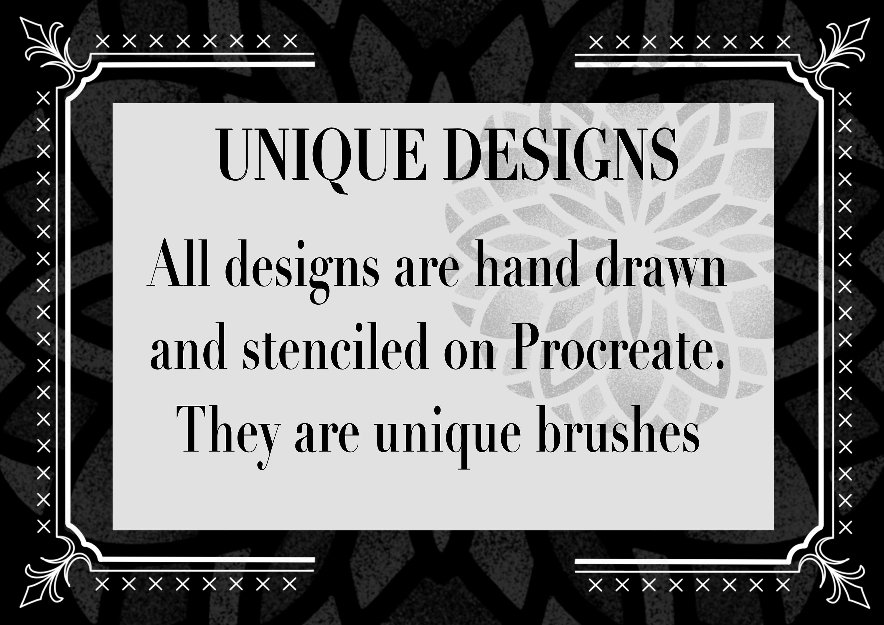 40 Stamps! Dotwork Mandala Brushes for Procreate - Tattoo Dot Designs ...