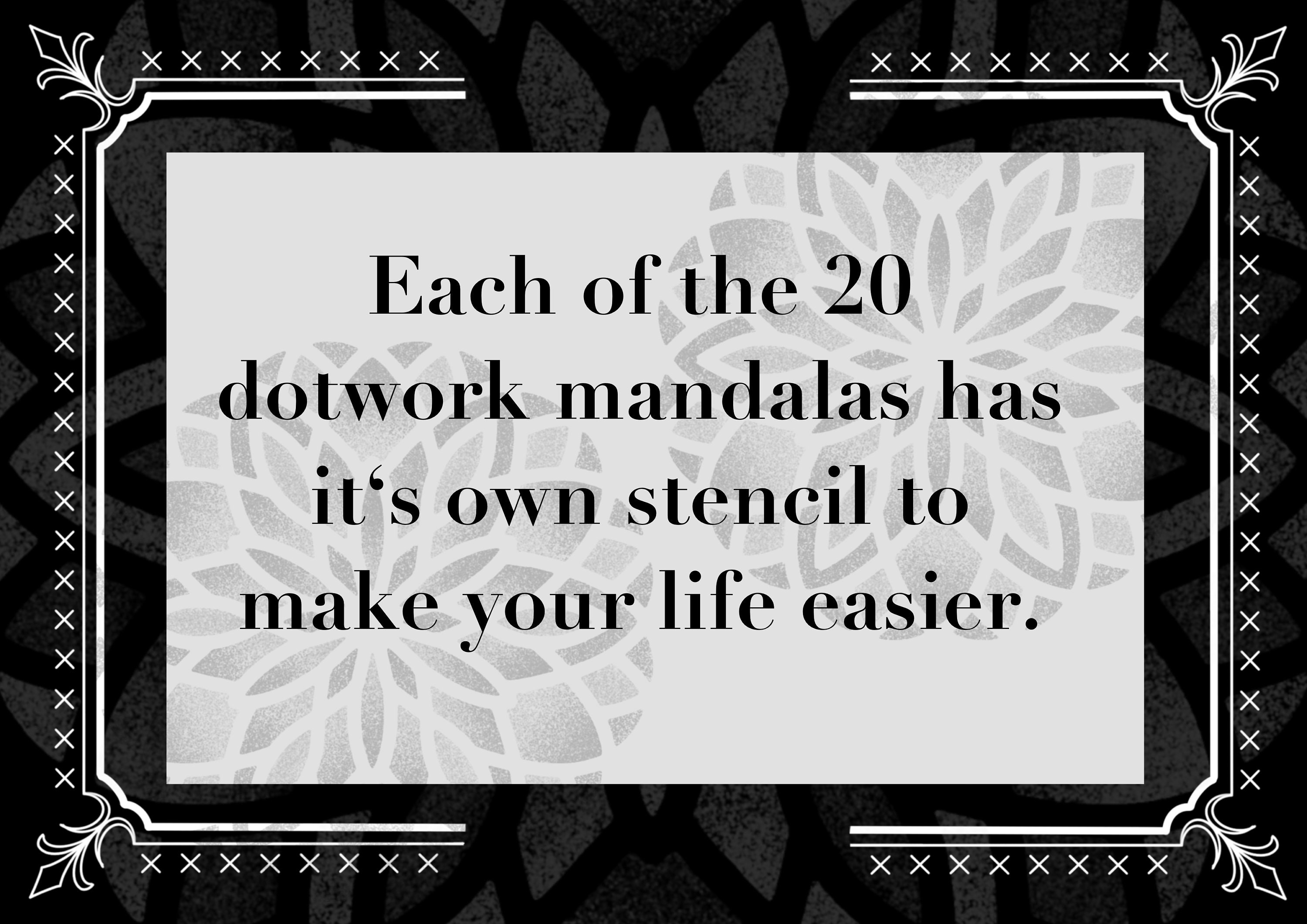 40 Stamps! Dotwork Mandala Brushes for Procreate - Tattoo Dot Designs ...