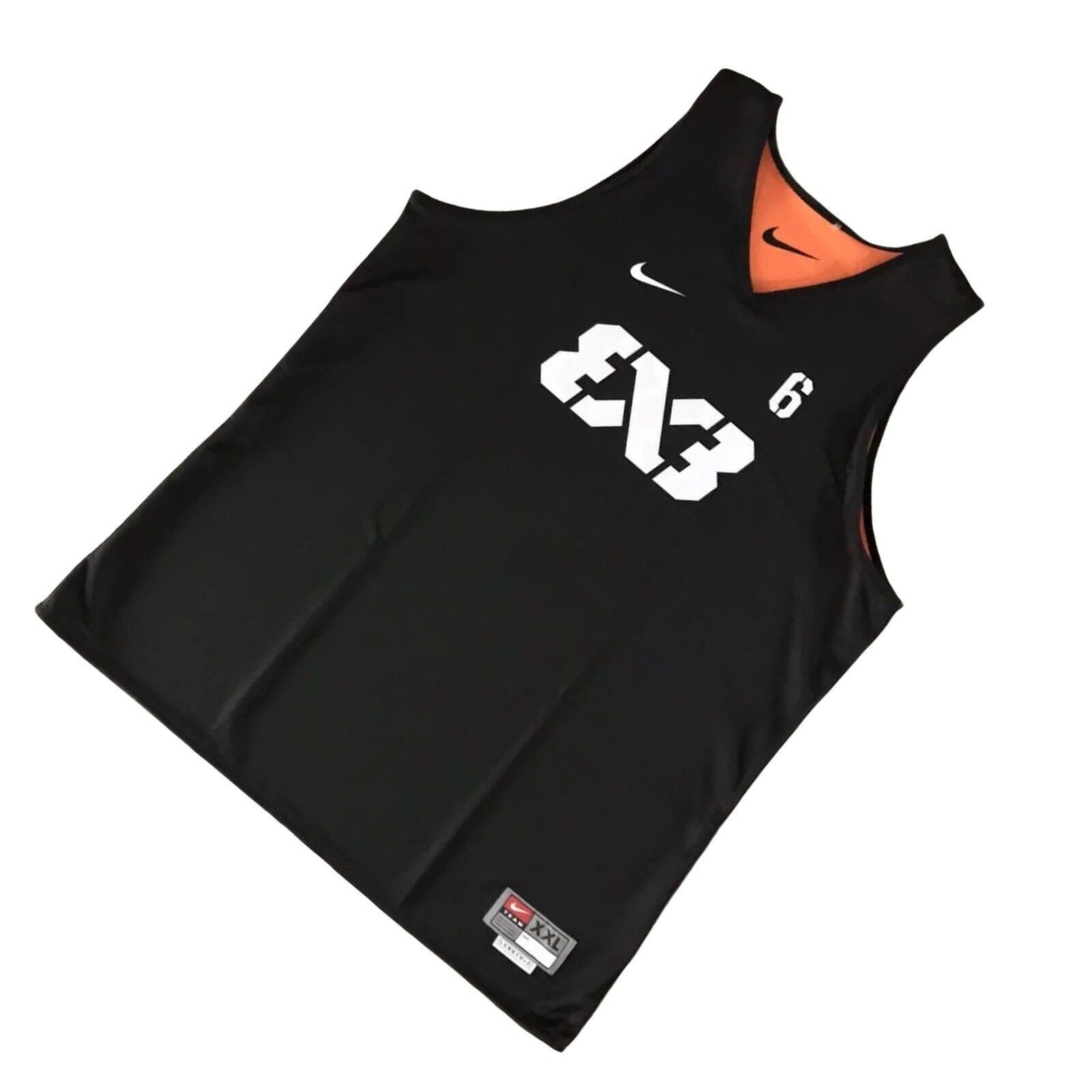 Nike, Shirts, Nike Fiba 3x3 Mens Reversible Basketball Jersey 3