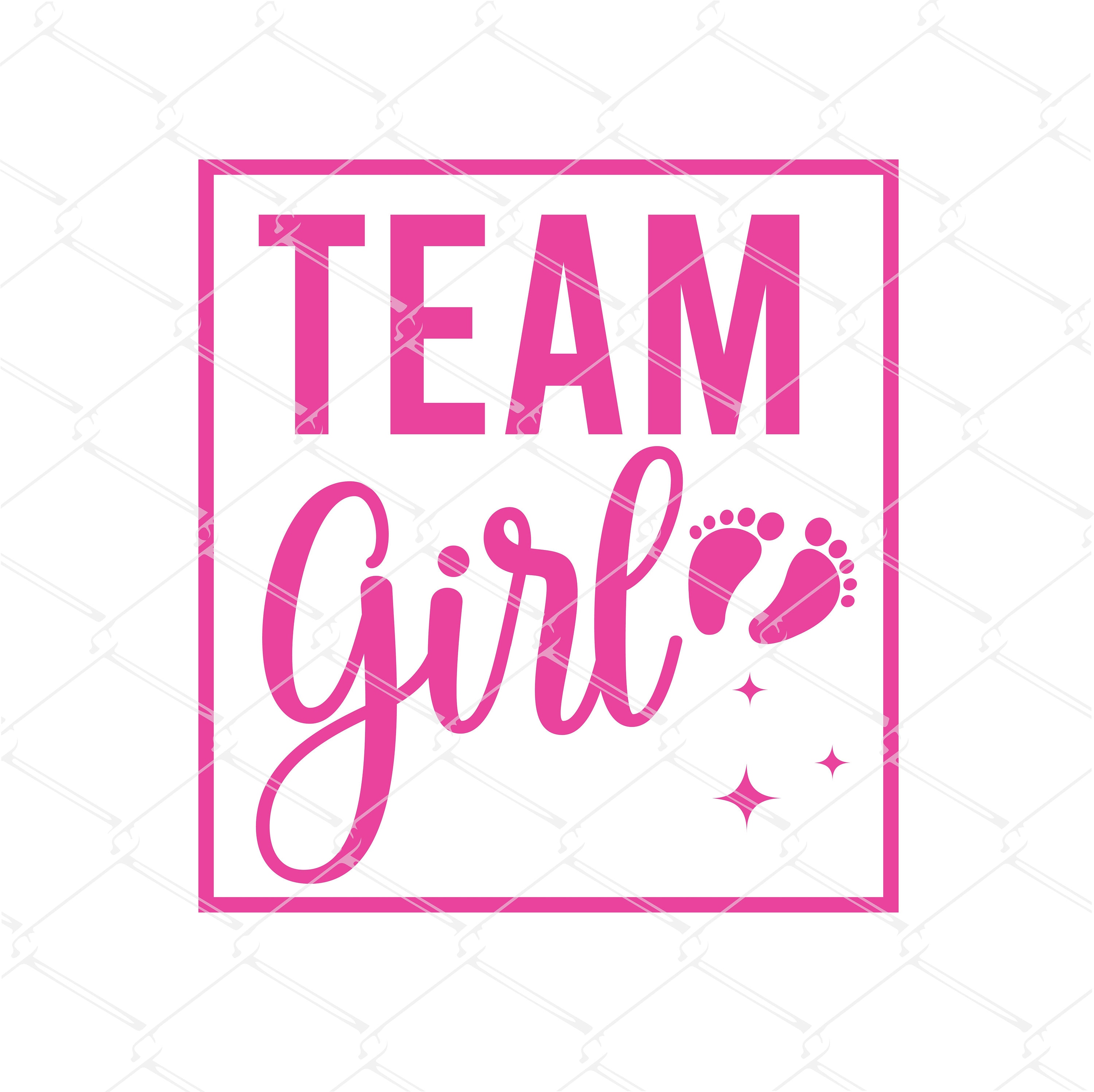 Team Boy Team Girl SVG PNG Bundle ,gender Reveal Svg, Baby Announcement