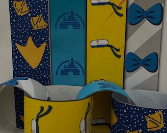 Magical Vacation Countdown Ring Template - Donald Inspired