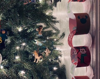 Magical Vacation Countdown Ring Template - Christmas