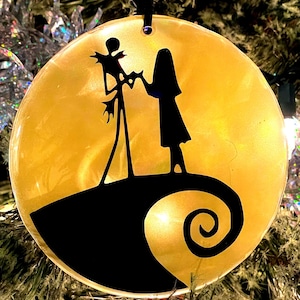 Christmas Ornament | Nightmare Christmas | Christmas Gifts | Jack Skellington Ornament | Jack and Sally