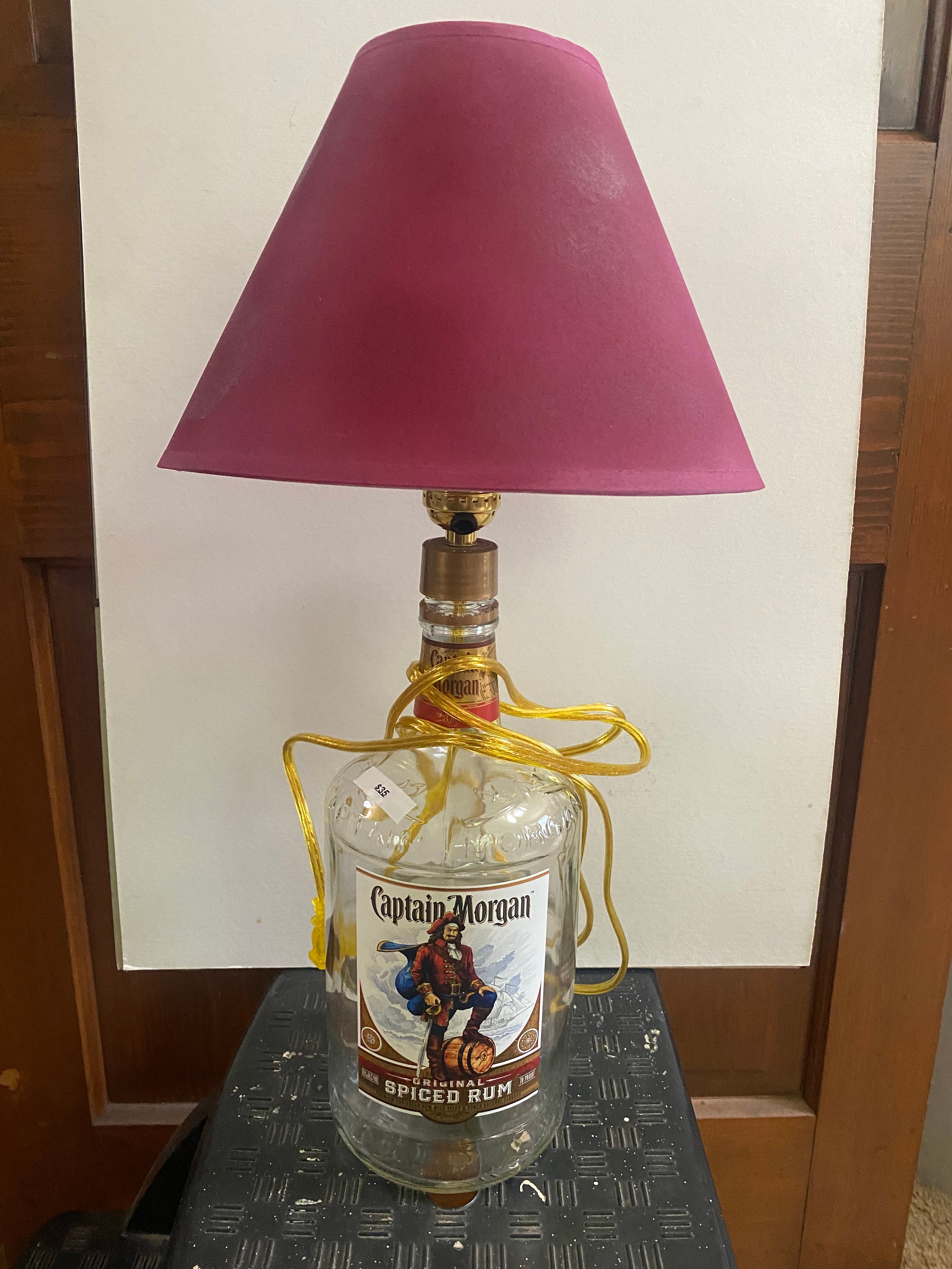 DIY Captain Morgan Lamp - Etsy