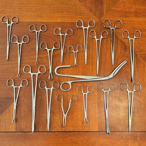 Medical Tools Lot Vintage 18 Total