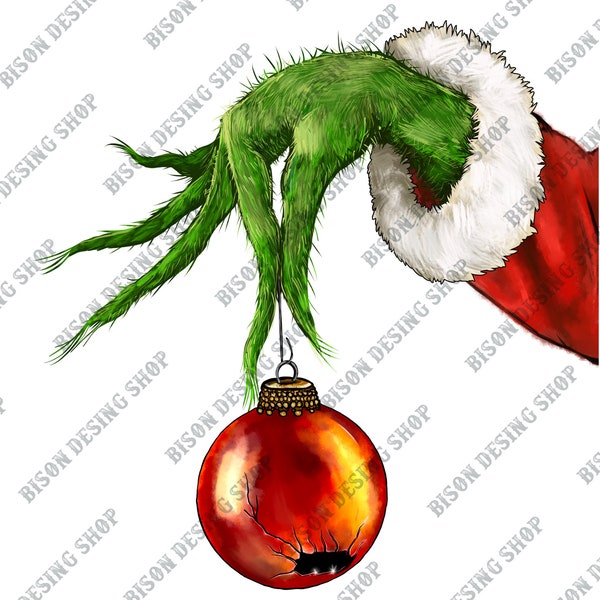 Grinch Merry Christmas Etsy
