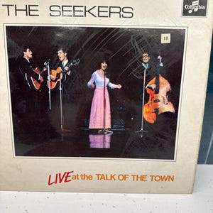 The seekers vinyl live at the talk of the town EMI records 1960s music collector folk pop