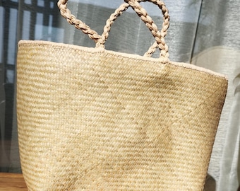 Beach basket, straw basket, beach bag, gift basket, straw bag, decorative basket, storage basket, summer basket, raffia bag
