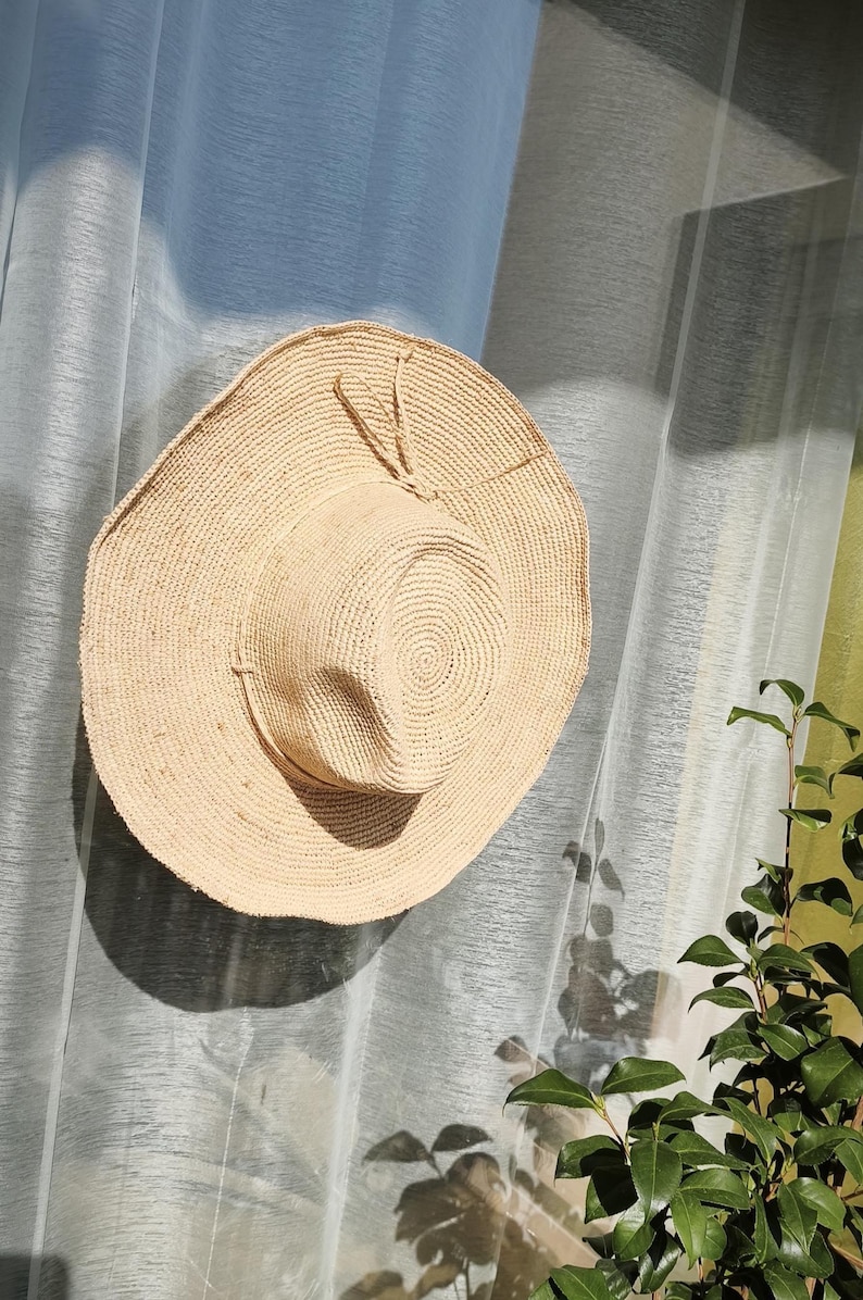 Chapéu de palha masculino, chapéu de palha, chapéu de palha vintage, chapéu decorativo, chapéu feminino, chapéu de verão, chapéu de cowboy imagem 9