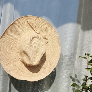 Chapéu de palha masculino, chapéu de palha, chapéu de palha vintage, chapéu decorativo, chapéu feminino, chapéu de verão, chapéu de cowboy imagem 14