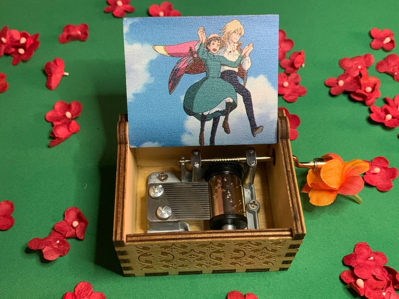 Howl's Moving Castle Music Box Great Gift for Friends, Family, and