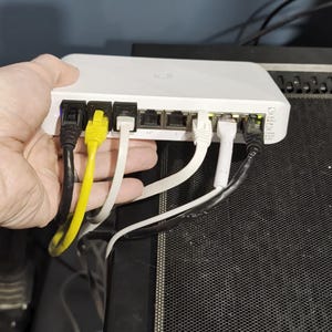 Ethernet Port Light Covers Variety Pack - Blackout RJ45 Network Cable Caps