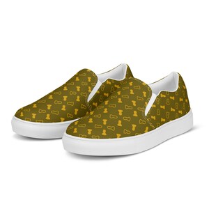 Chess men’s slip-on canvas shoes