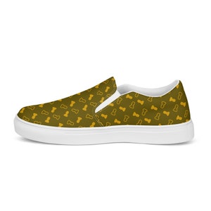 Chess men’s slip-on canvas shoes