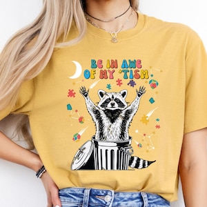 Autism Meme Shirt Cute Autism Awareness Shirt Racoon Autism Shirt Mental Health Shirt Neurodivergent Shirt Special Ed Shirt