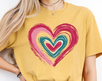 Saint Valentin coeur chemise Saint Valentin chemise amour chemise petite amie chemise XOXO chemise professeurs saint valentin