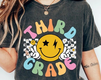 Third Grade Teacher Shirt 3rd Grade Teacher Shirt Teacher Appreciation Gift 3rd Grade Squad Shirt