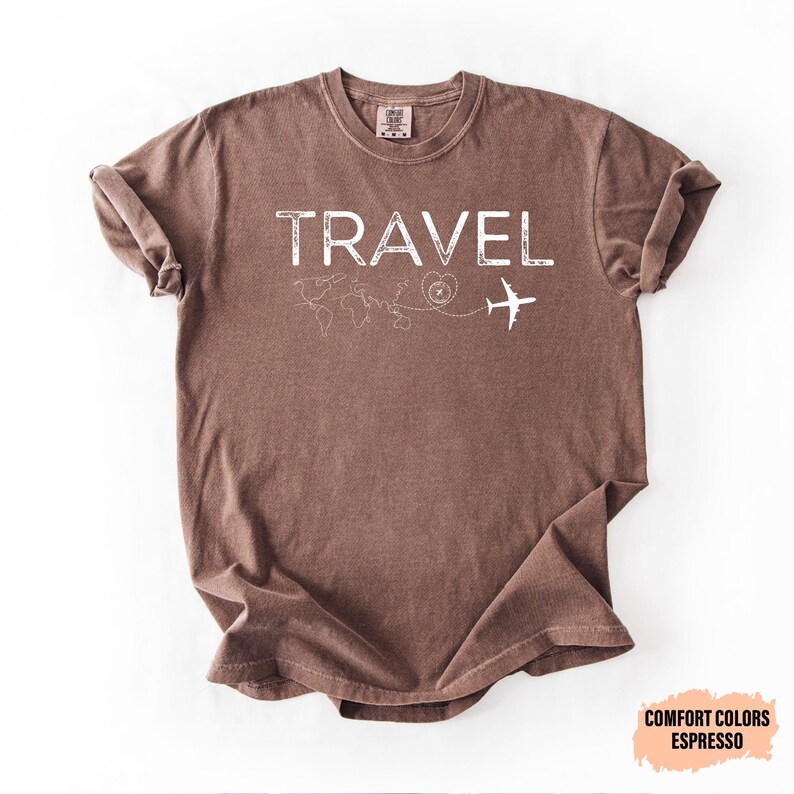 Travel Shirt: Airplane Mode, Summer Vacation Tee bild 11