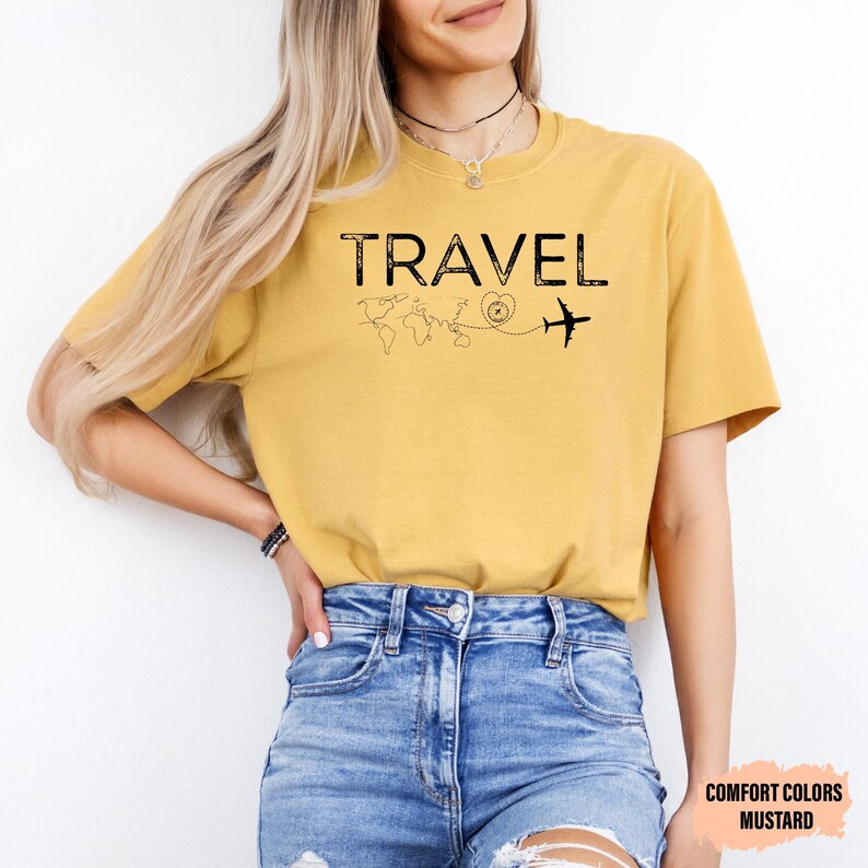 Travel Shirt: Airplane Mode, Summer Vacation Tee bild 7